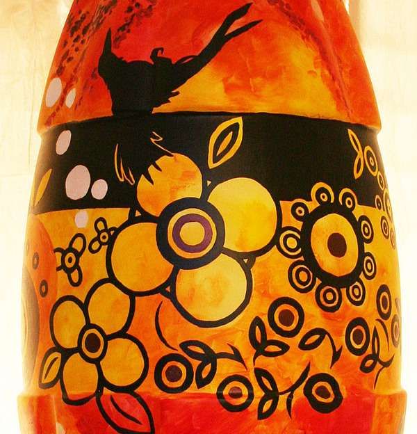 Aboriginal Art Bottles