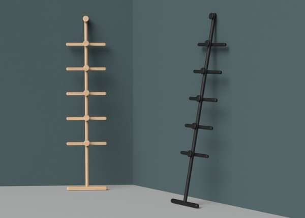 Flat-Pack Minimalist Coat Racks