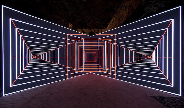 Hypnotic Lighting Installations