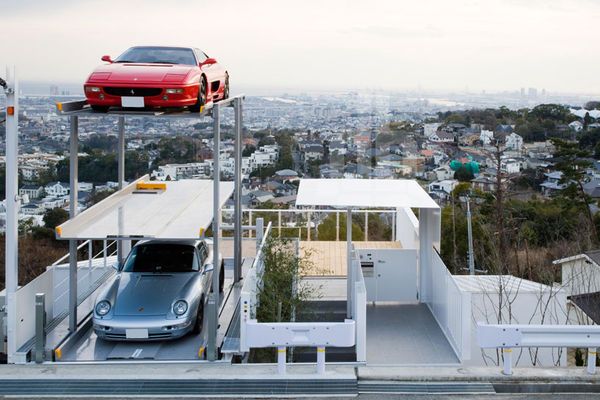 Visionary Open-Air Garages