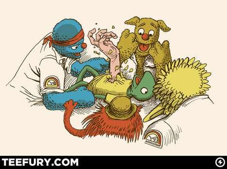 Horrific Muppet Tees