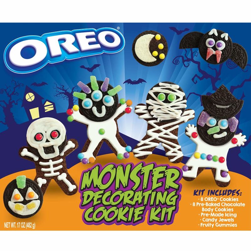 Halloween Cookies-Decorating Kits : Oreo Monster Decorating Cookie Kit