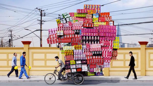 Asian Oversized Load Photography