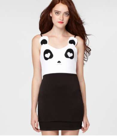 cute panda outfit