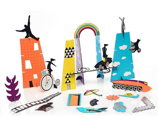 Whimsical Paper Playsets