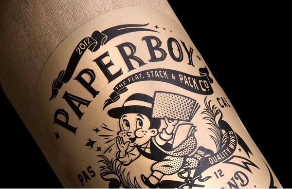 Paper-Based Beverage Branding