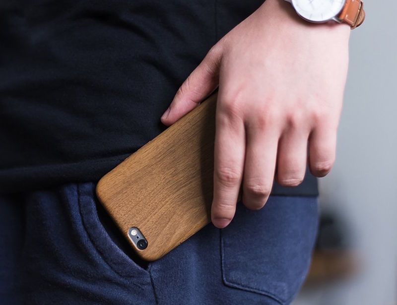 Faux Wood Smartphone Protectors