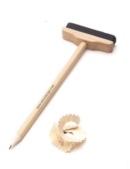 Practical Broom-Shaped Erasers