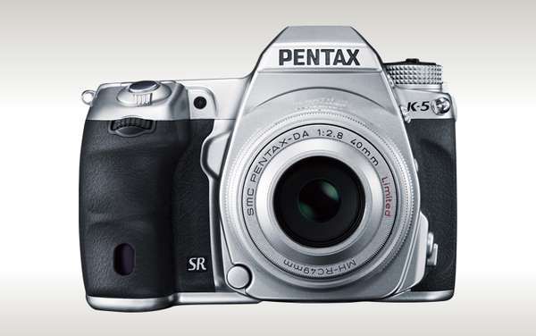 Sleek Silver SLRs