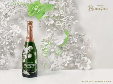 Flowery Champagne Campaigns