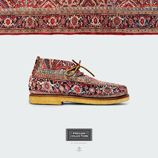 Carpet-Inspired Footwear Collections