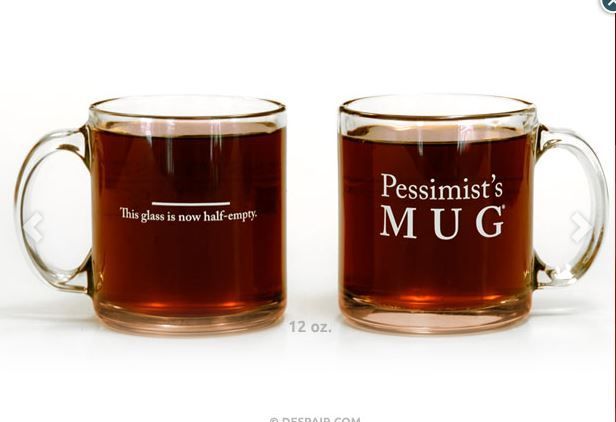 Darkly Pessimistic Glassware