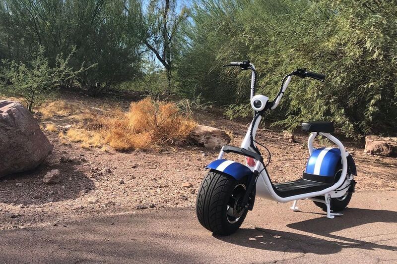 Comfy Off-Road Electric Scooters : Phat Scooter HD Electric Scooter