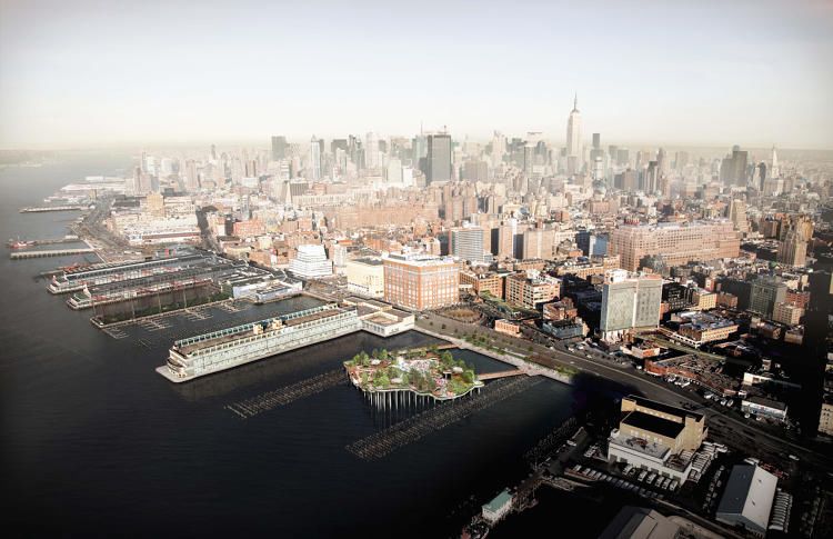 Futuristic Pier Parks