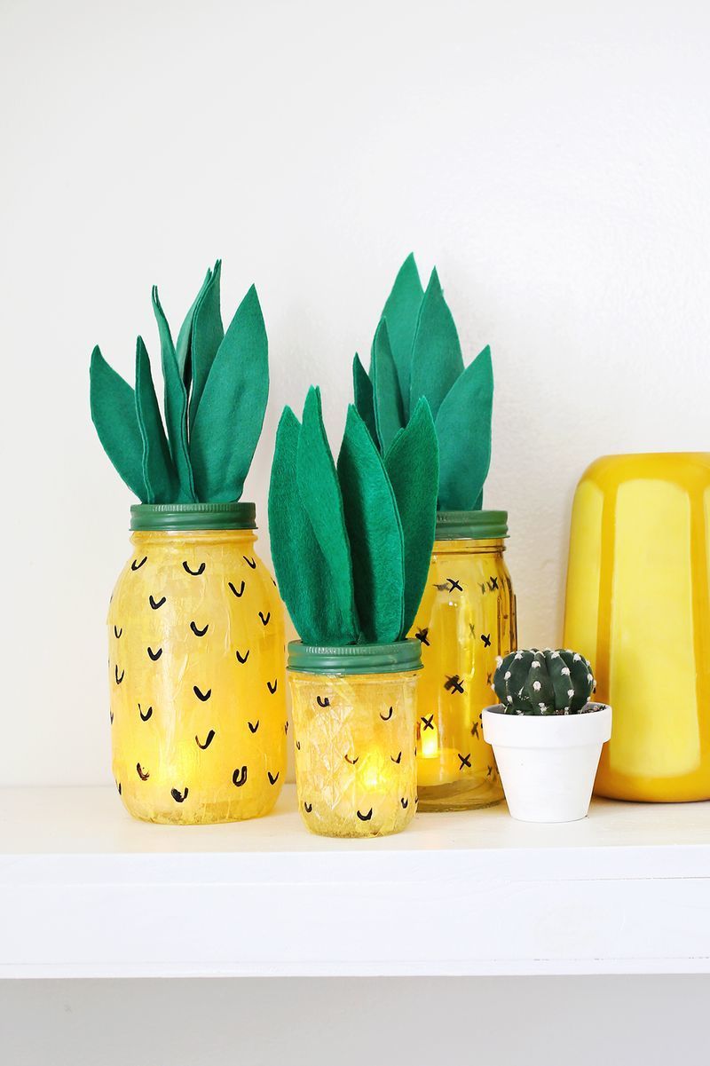 DIY Pineapple Lights