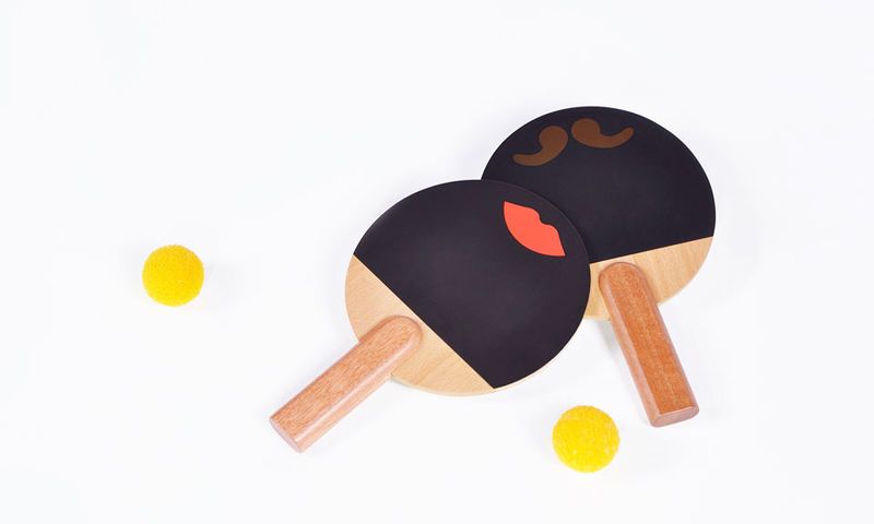 Animated Ping Pong Paddles