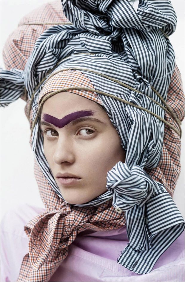 Experimental Headpiece Editorials