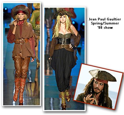 Pirates Commandeer Parisian Runway