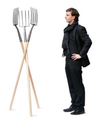 Pitchfork Coat Racks