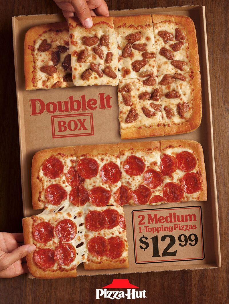 Pizza Hut: Cheese personal pan pizza box, Pizza Hut, yummyinthetummyblog