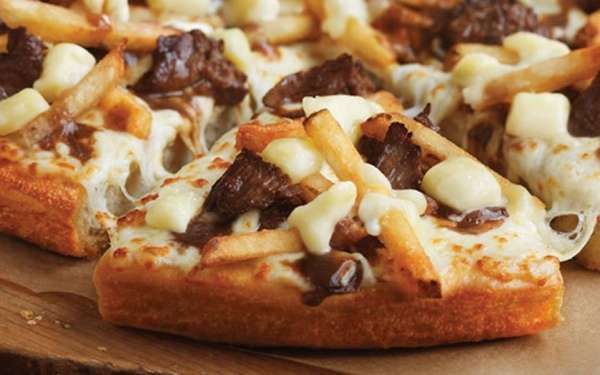 Poutine Pizzas