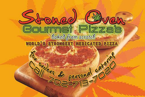 Gourmet Cannabis Pizzas