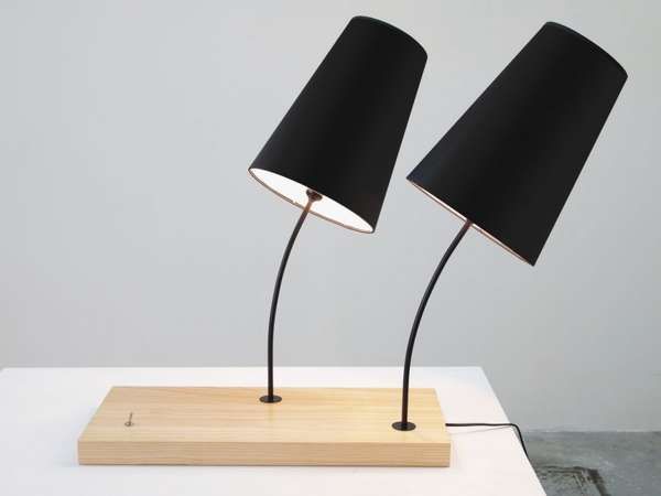 Tilting Table Lamps