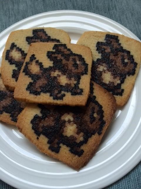 Pixelated Cookie Designs