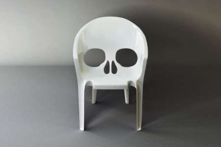 Stackable Skull-Shaped Seats
