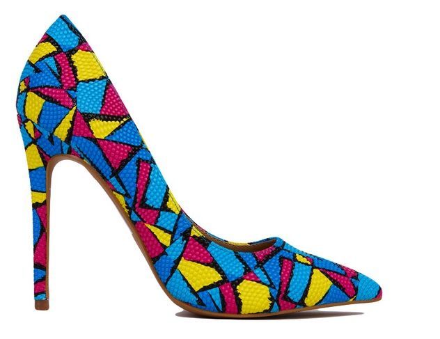 Graphic Pop Art Heels