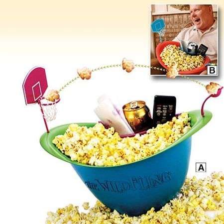 Popcorn Basketball Bowls