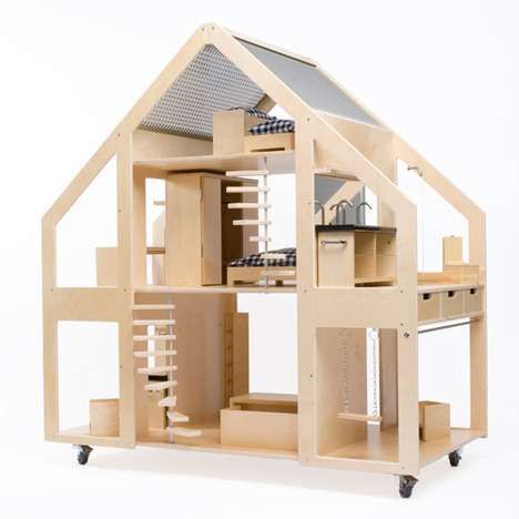 Chic Contemporary Doll Houses