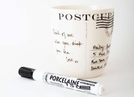 Mailed Message Mugs