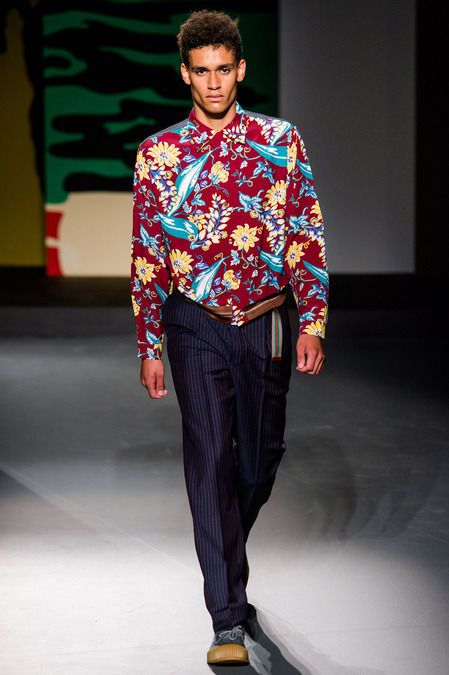 Pacific Paradise-Themed Menswear