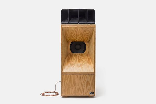 Sleek Wooden Speakers