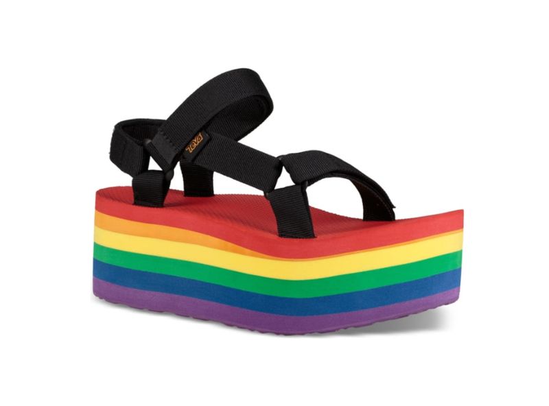 Pride Flatform Sandals : Pride Flatform Sandals