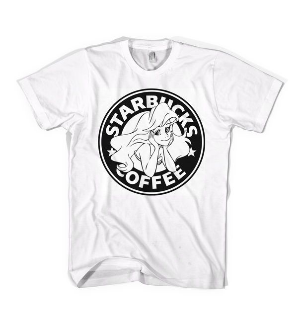Caffeinated Mermaid Shirts