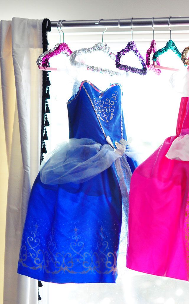 Sparkly Princess Hangers