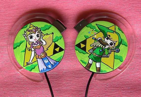 Hand-Painted Gamer Headphones