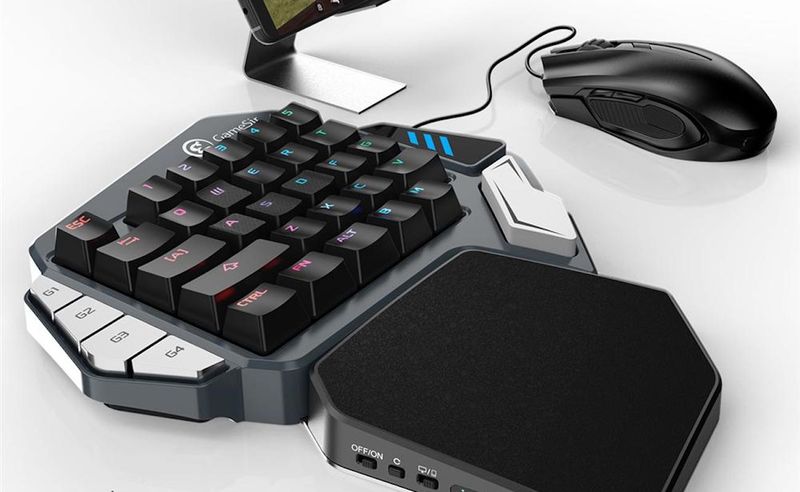 Wireless One Handed Keyboard