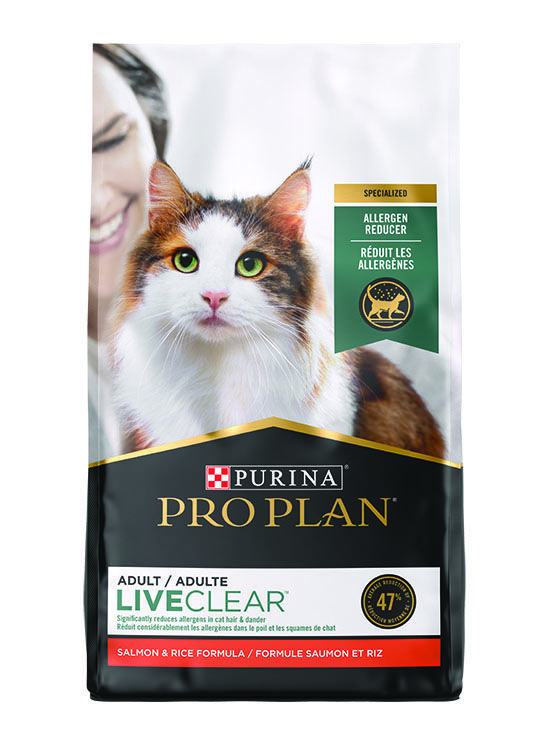 Allergen-Reducing Cat Foods : Pruina Pro Plan LiveClear