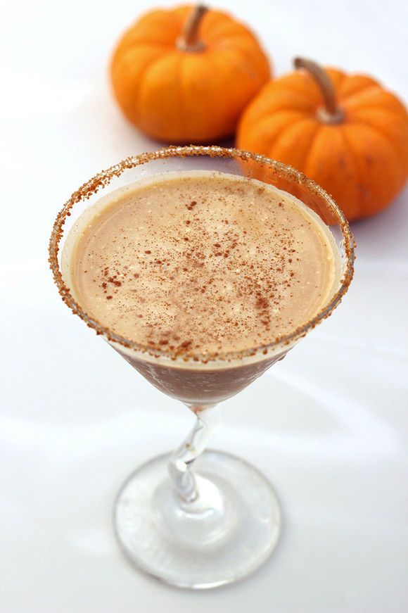 Vegan Pumpkin Cocktails