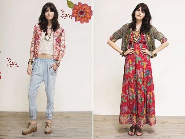 Embroidered Bohemian Fashion Styles