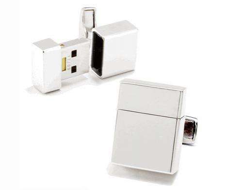 Suave USB Cufflinks