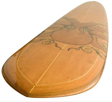 Handmade Wooden Surfboards