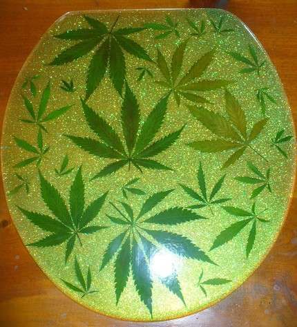 Cannabis Toilet Covers