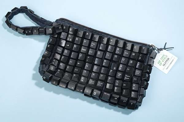 Recycled Keyboard Fashion