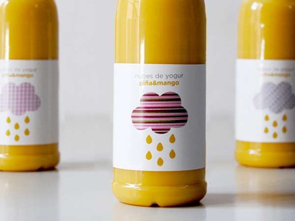 Colorful Cloud Juice Branding