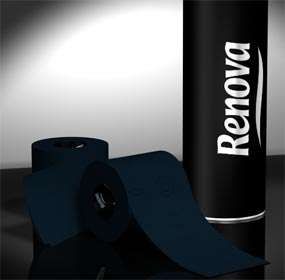 Renova Black & Red Toliet Paper