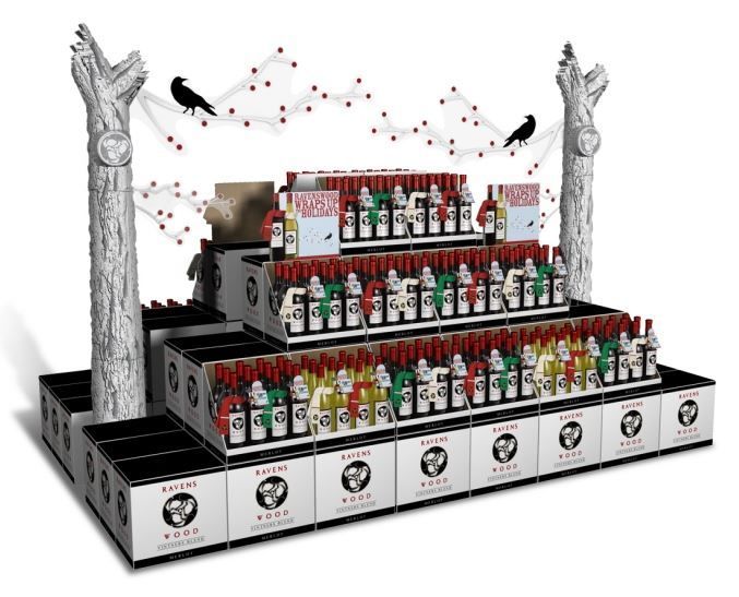 Spooky Wine Kiosks